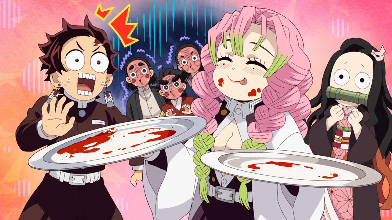 Kanroji Mitsuri eats
